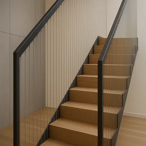 Premium Staircase Invisible Grills Installation in Hyderabad, Telangana